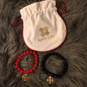 Two Rustic Cuff Emerson Bracelets